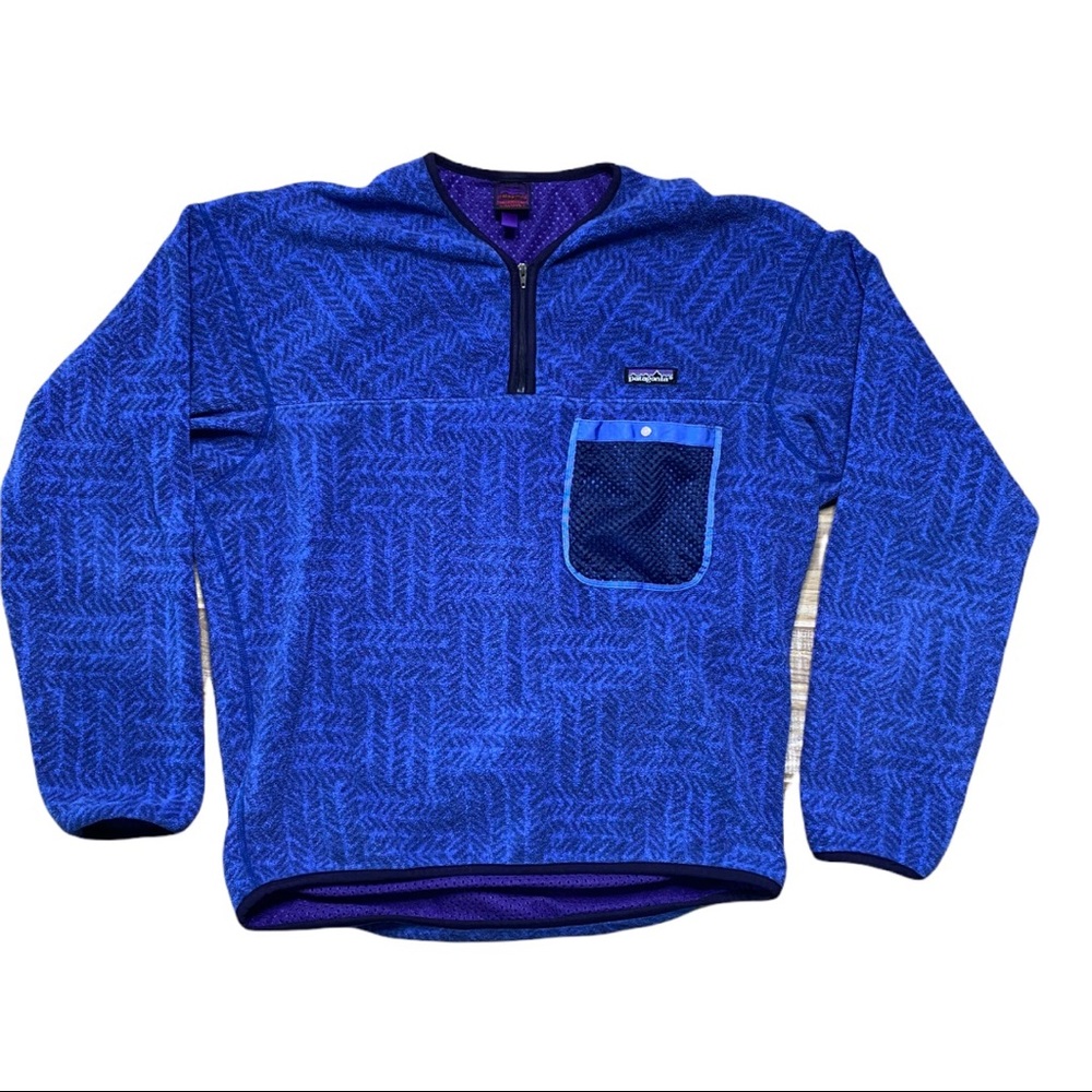 Patagonia Vintage El Capilito Fleece Pullover XL